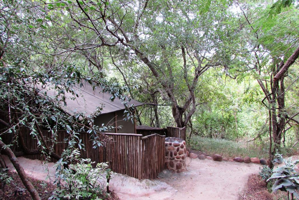 Amanzimlotzi Riverside Bush Camp フッドスプルイト エクステリア 写真